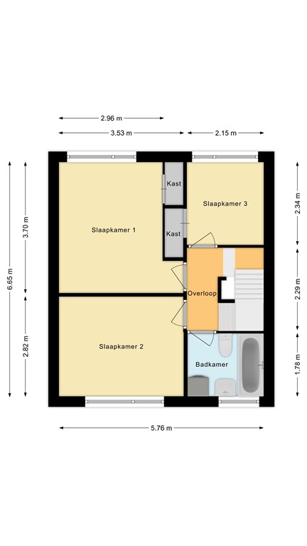 mediumsize floorplan
